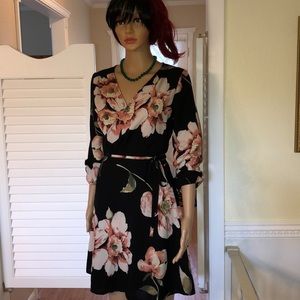 Big flowers Dress by KRL. Purchased online.